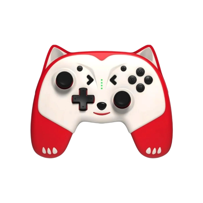 GAME PAD EAGLE WARRIOR EG09B COMPATIBLE CON NINTENDO SWITCH INALAMBRICO BLUETOOTH ROJO-2