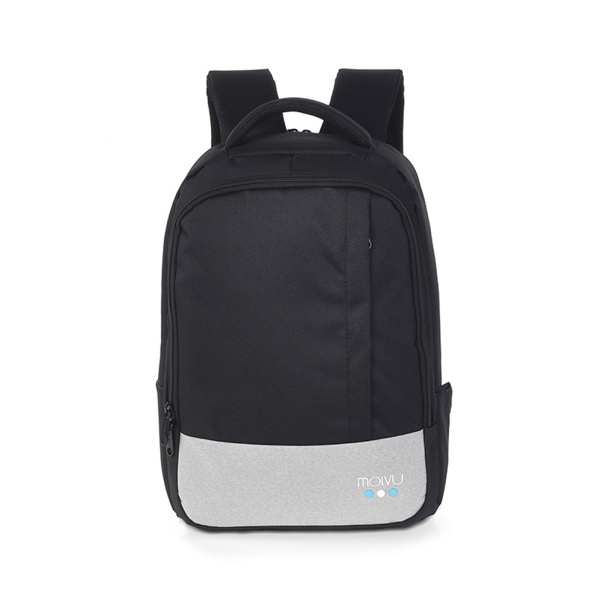 Mochila U2 Negro Con Gris Claro-2