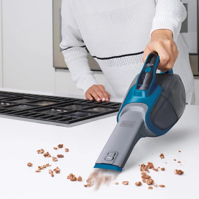 Aspiradora Black+Decker HFEJ415JWMF22 con Extension a Piso Inalambrico Litio 30 W 2 en 1-15