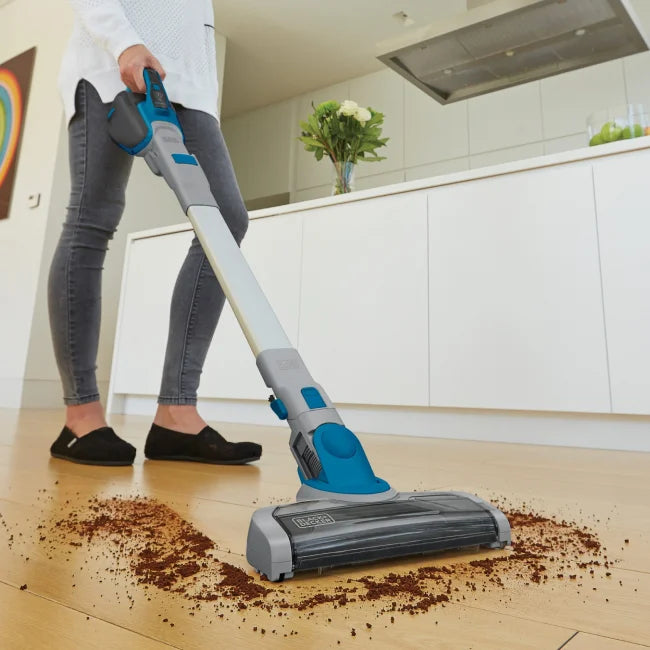 Aspiradora Black+Decker HFEJ415JWMF22 con Extension a Piso Inalambrico Litio 30 W 2 en 1-4