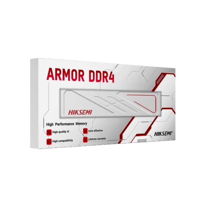 Memoria Ram Pc Hiksemi 8GB Armor DDR4 3200MHZ 1.2V HSC408U32E2 8G Color Blanco-3