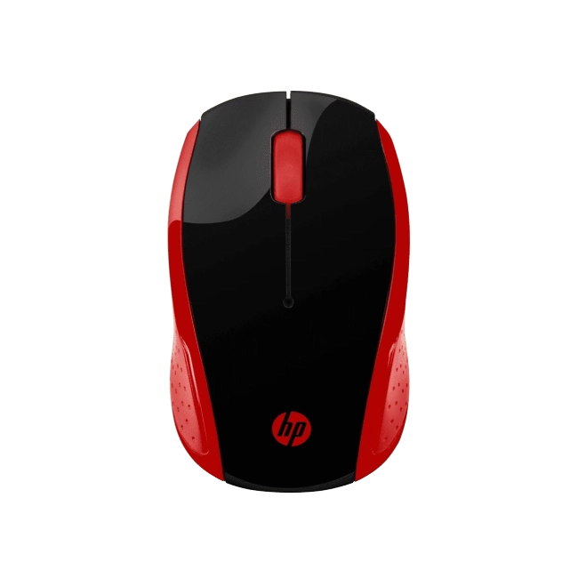 HP - Cordless Optical Mouse - Mouse - Wireless - Devil red - 200 Emprs