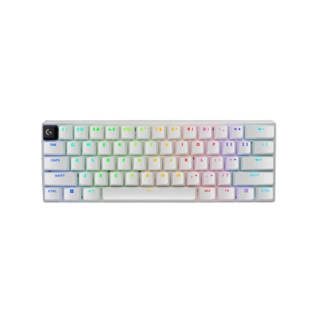 Logitech - Keyboard - Wireless - PRO X60 - Tactile White-3