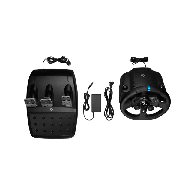 Logitech G923 - Juego de volante y pedales - cableado - para PC, Microsoft Xbox One, Microsoft Xbox Series S, Microsoft Xbox Series X-14