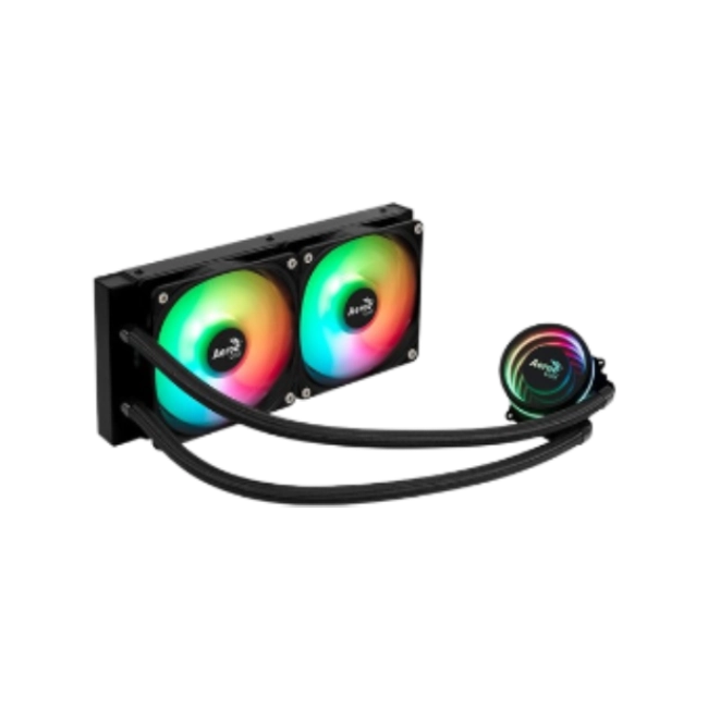 Enfriamiento Liquido RGB Aerocool Oasis L240 BK AIO 240mm ACLA-OA24117.11 Negro-2