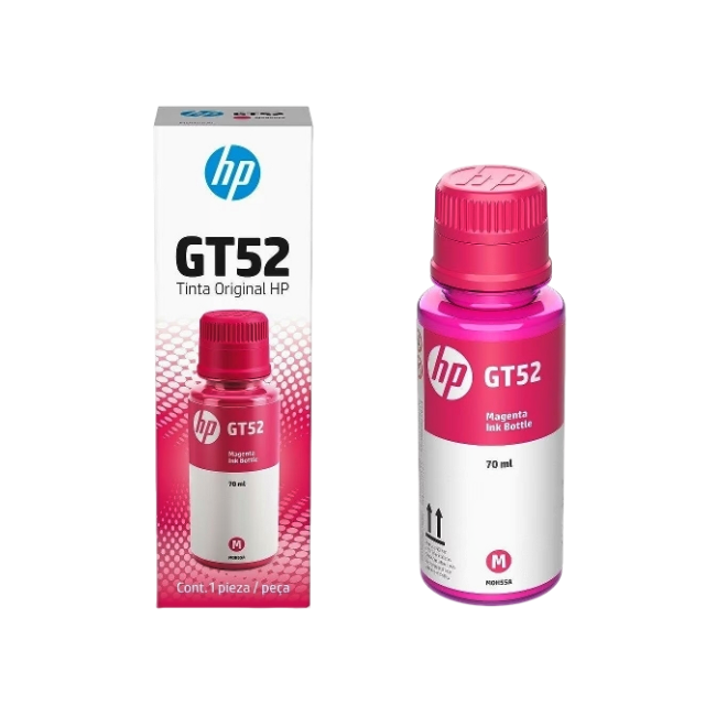 TINTA PARA IMPRESORA GT52 COLOR MAGENTA HP-1