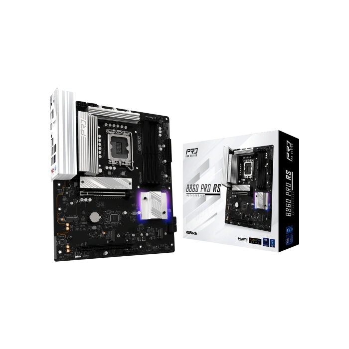 TARJETA MADRE ASROCK B860 PRO RS WIFI LGA1851 ATX DDR5 MB-B860 PRORSW-6