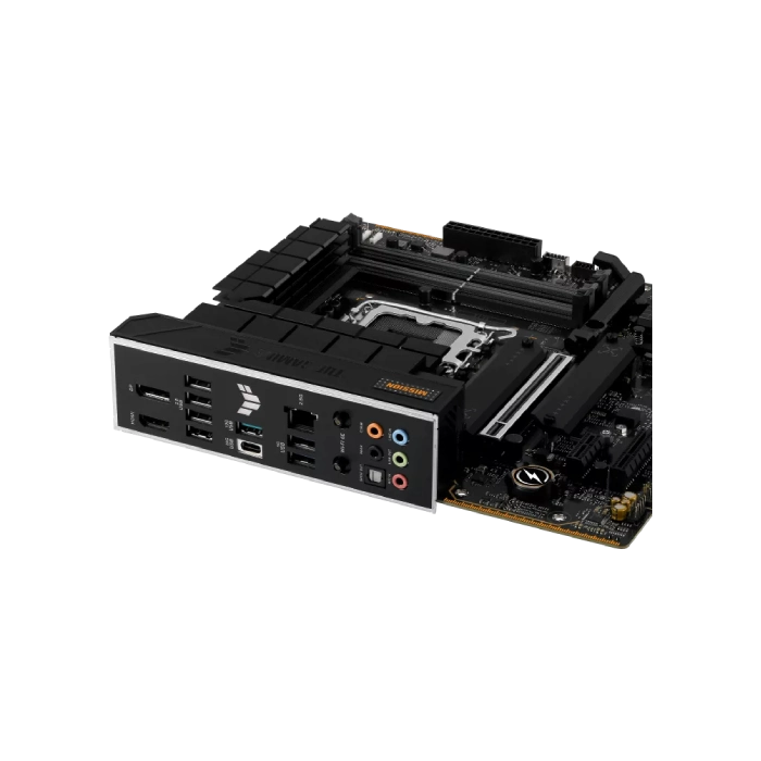 ASUS - TUF GMIG B760M-PLUS WIF II - Motherboard - Micro ATX - LGA1700 Socket - Intel B760 - para Core i9 / para Core i7 / para Core i5 / para Core i3 / para Celeron / para Pentium 4 - Intel HD Graphics-5