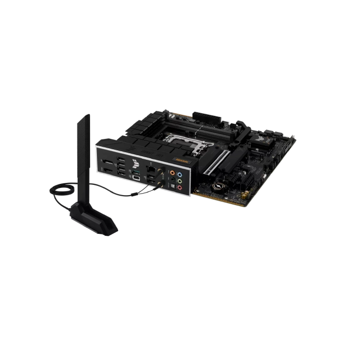 ASUS - TUF GMIG B760M-PLUS WIF II - Motherboard - Micro ATX - LGA1700 Socket - Intel B760 - para Core i9 / para Core i7 / para Core i5 / para Core i3 / para Celeron / para Pentium 4 - Intel HD Graphics-6