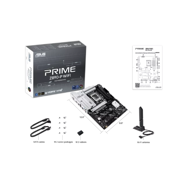 ASUS - Motherboard - Prime Z890-P WiFi 1851 DDR5-14