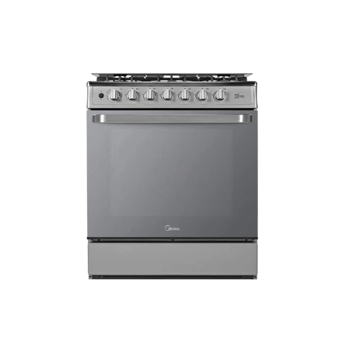 Estufa Midea MGS30FS1LIFSSF-CA A Ga 30" 6 Quemadores Acero Inox-6
