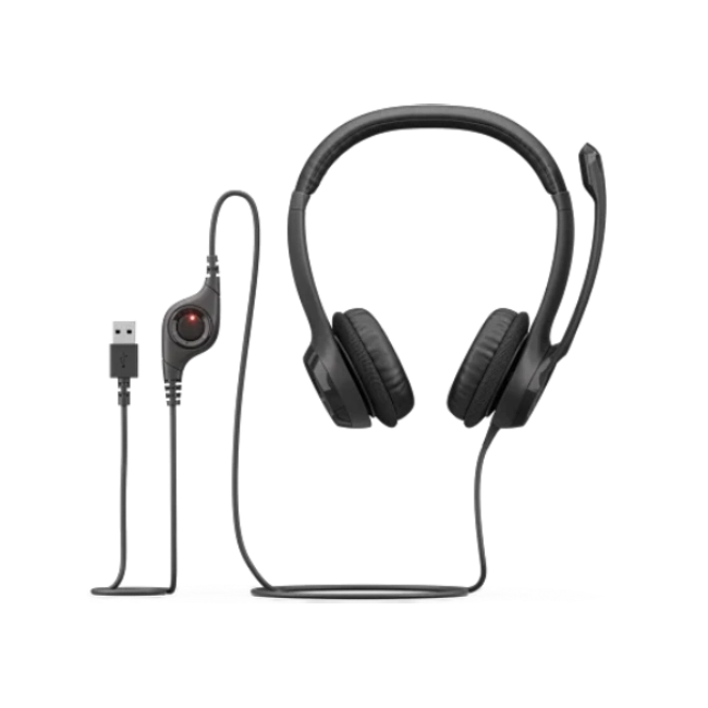 Logitech - H390 - Auriculares con diadema - Cableado