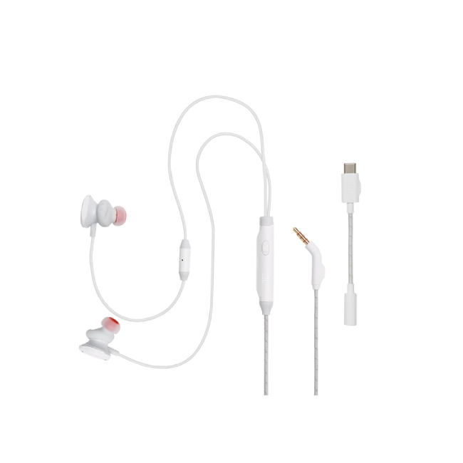 JBL - Headphones - Gaming Quantum 50 C White-8