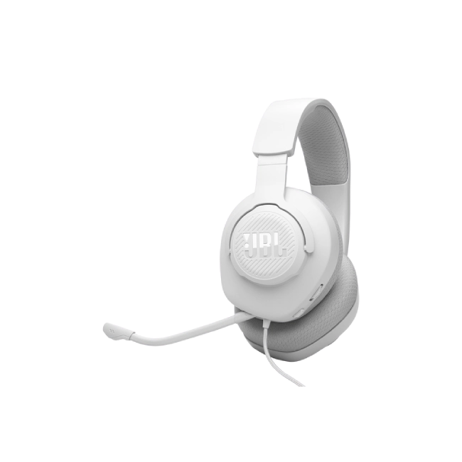 JBL Quantum - Headphones - White - JBLQTUM100M2WHTAM-9