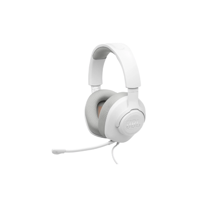 JBL Quantum - Headphones - White - JBLQTUM100M2WHTAM-10