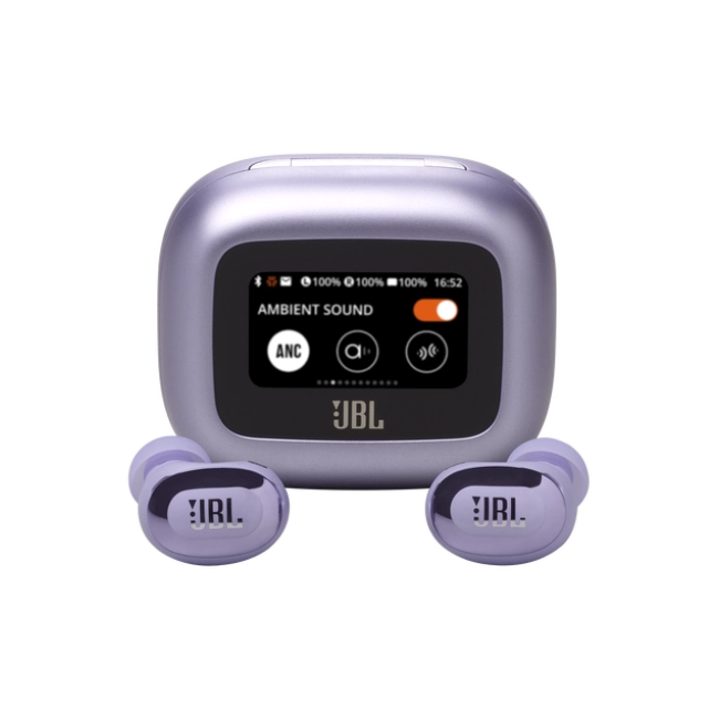 JBL - Auriculares - Inalámbricos - Live Buds 3 TWS Púrpura-1