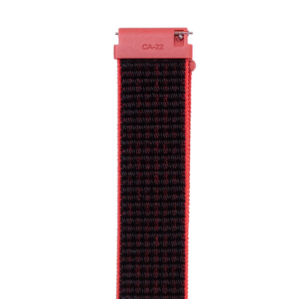 RELOJ T8 NEGRO + PULSERA VELCRO ROJO-6