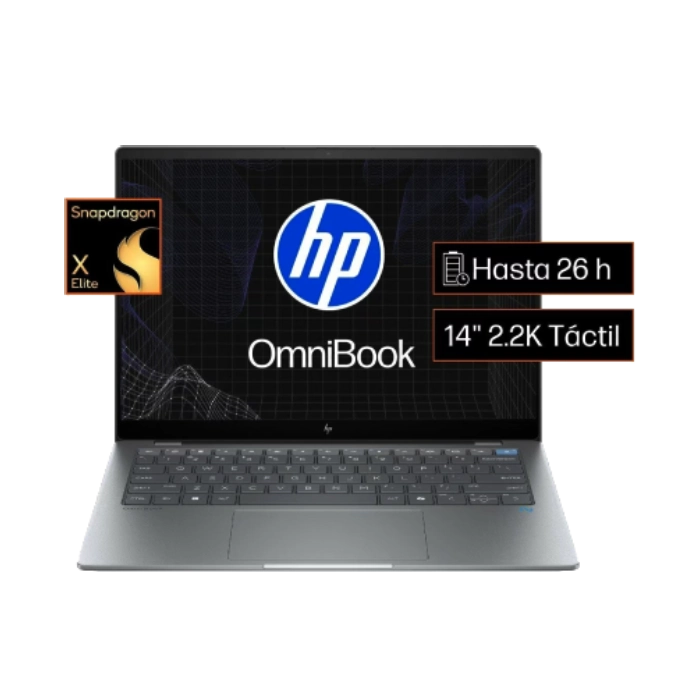 HP - Notebook - 14" - Qualcomm Snapdragon X1P-42-100 - 16 GB - 1 TB SSD - Windows 11 Home - 1-year warranty-5
