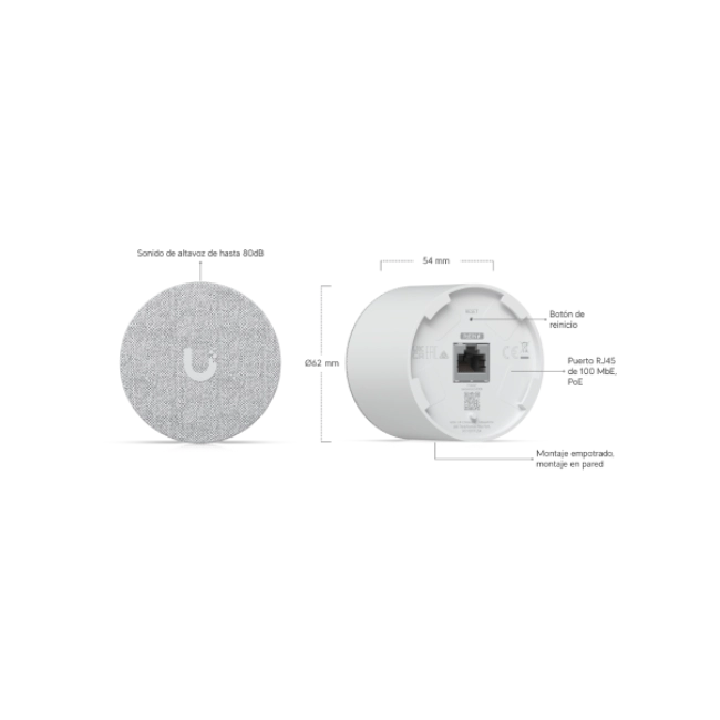 Ubiquiti - Smart Chime - UACC-Chime-PoE-6
