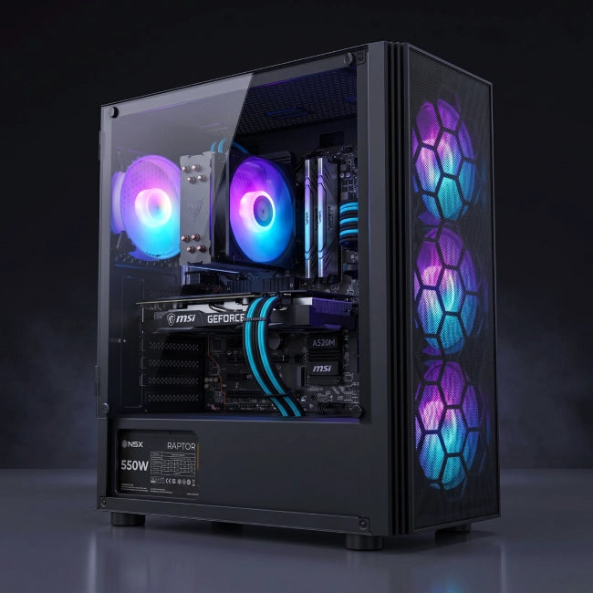 PC NSX GAM. R5 5500 16G SSD500 RTX 3050-2