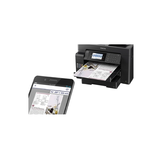 Epson - Wide format - Wi-Fi / Ethernet 10 Base-T/100 Base-TX/1000 Base-T / USB - Duplexador automático-5