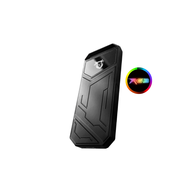 Unidad de Estado Solido Externo Quimera QM-EXTZ51TB Tipo C a Tipo C RGB Metal 1TB