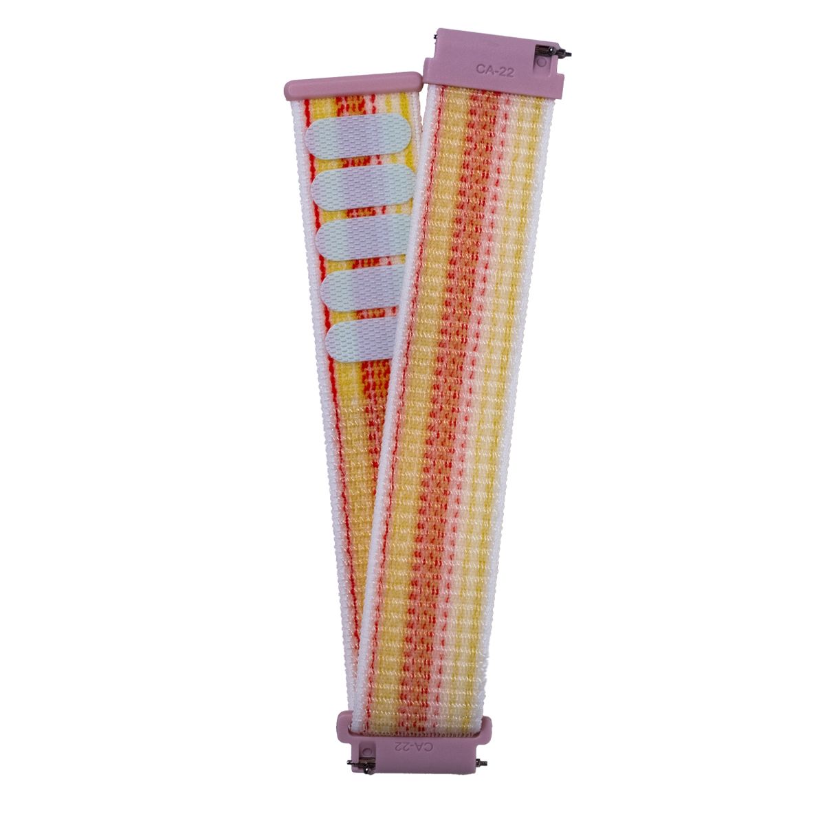 Pulsera T7, T8 y T9 velcro rosa tonos claros blancos