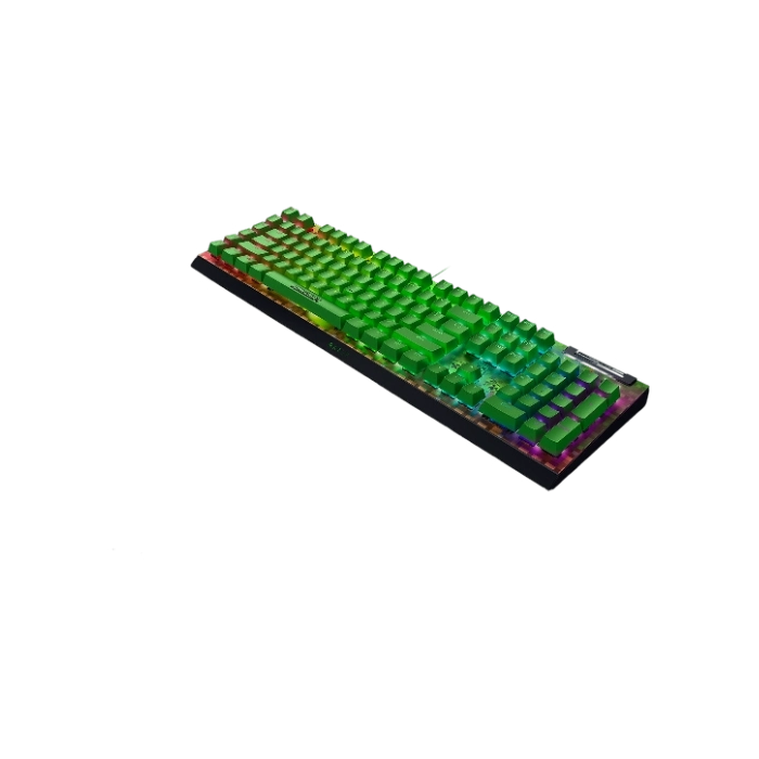 Teclado Gaming Razer RZ03- 04704100- R3M1 Mecanico con RGB Widow V4 X Color Verde Minecraft-6