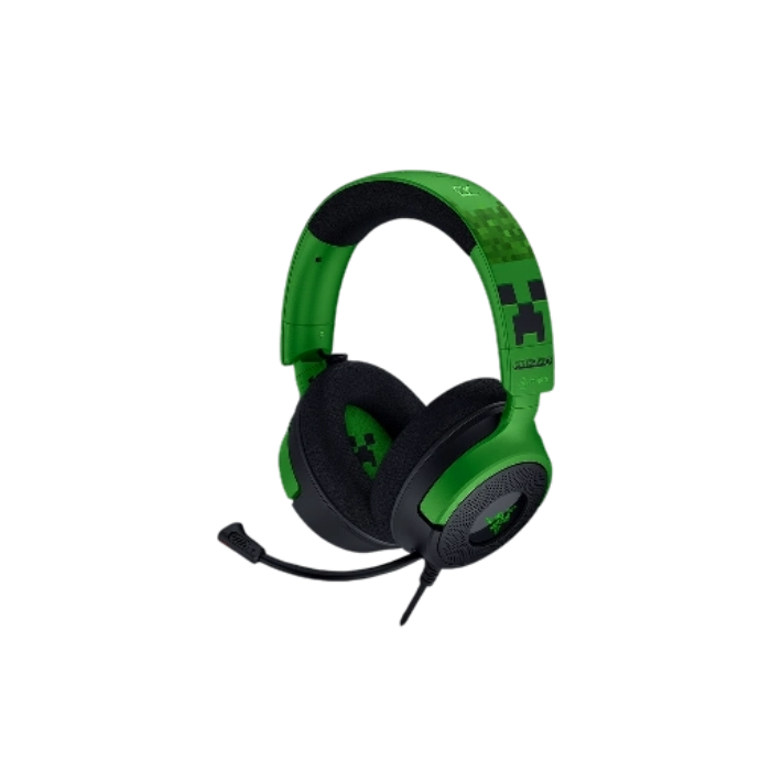 Headset Gaming Razer RZ04- 05180200- R3M1 Kraken V4 X Wired Color Verde Minecraft