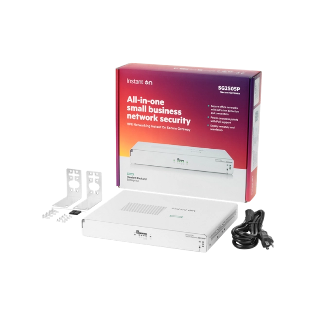 HPE Gateway SG2505P 5-Port SmartR 2 ION-1