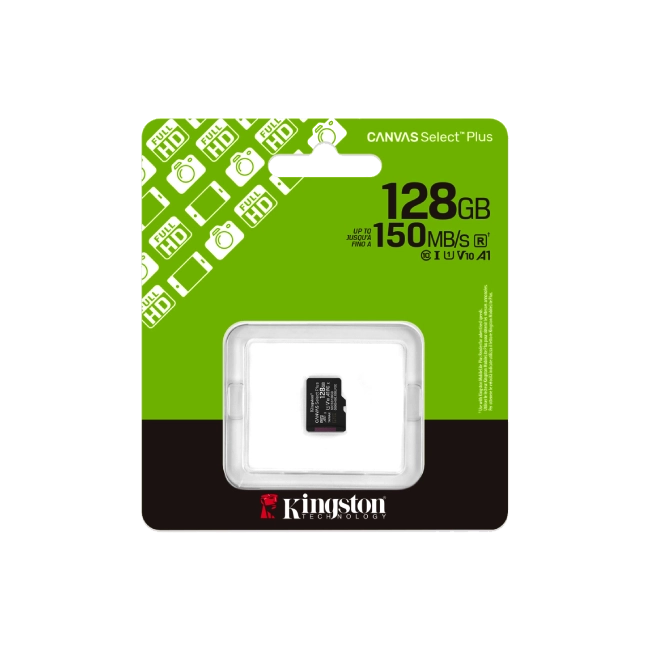 Memoria MicroSDXC Kingston SDCS3/128GB 128GB Clase 10 150MB/S Para Dispositivos y Camaras Android-5