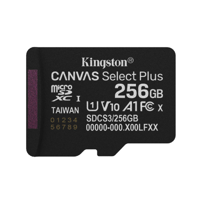 Memoria MicroSDXC Kingston SDCS3/256GB 256GB Clase 10 UHS-I U3 150 MB/S Para Dispositivos y Camaras Android-4