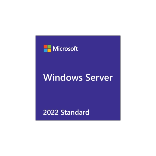 Microsoft Windows Server 2022 Standard - Licencia - 16 núcleos - DVD - 64-bit - UK English-1