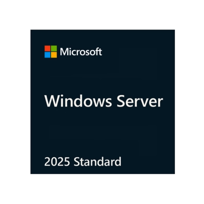 Microsoft Windows Server Std 2025 64bits - DVD-ROM
