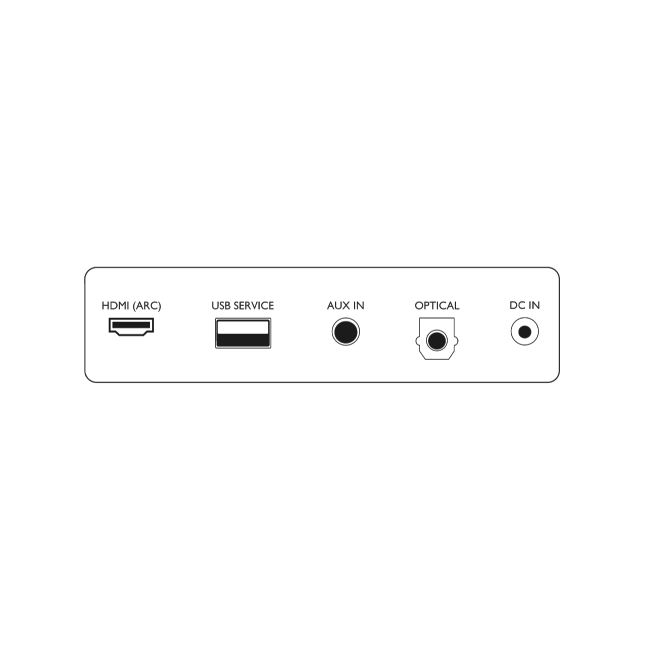 Altavoz De Barra De Sonido Philips TAB5105/37-4