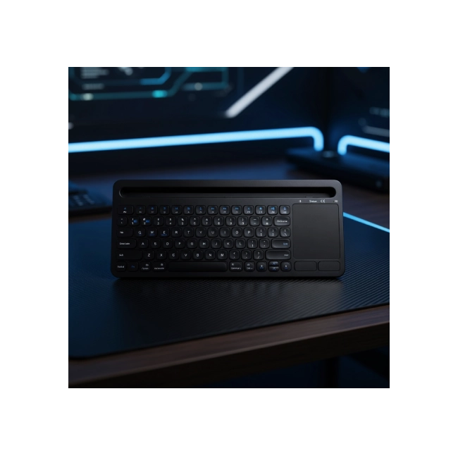 Teclado Tera TR-821BK-WK Inalambrico Multidispositivos Color Negro-5