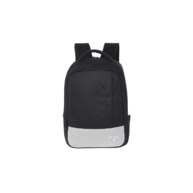 Mochila U2 Negro Gris Claro para Notebooks 15.6"-4