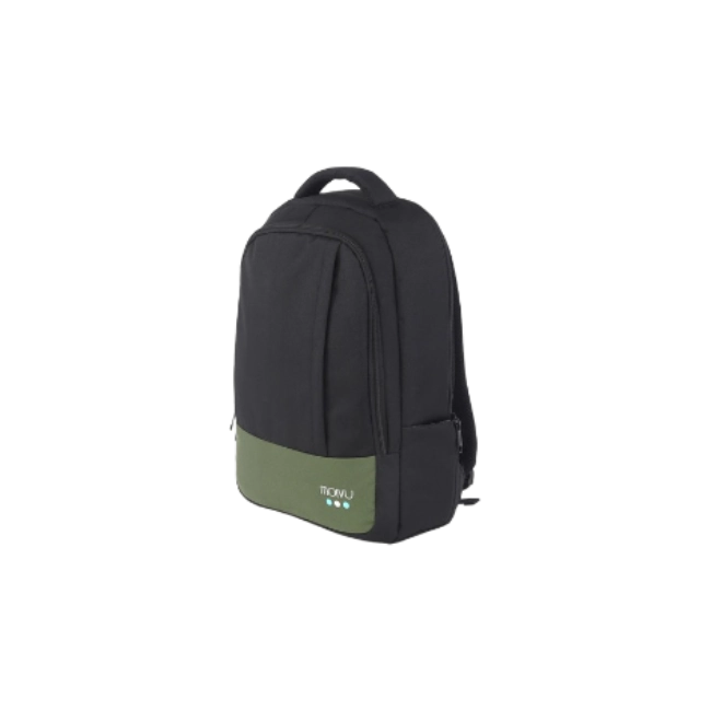 Mochila U2 Negro Verde para Notebooks 15.6"-2