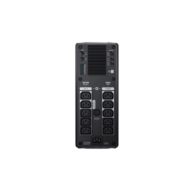APC Back-UPS Pro 1500 - UPS - CA 230 V - 865 vatios - 1500 VA - RS-232, USB - conectores de salida: 10 - negro-4