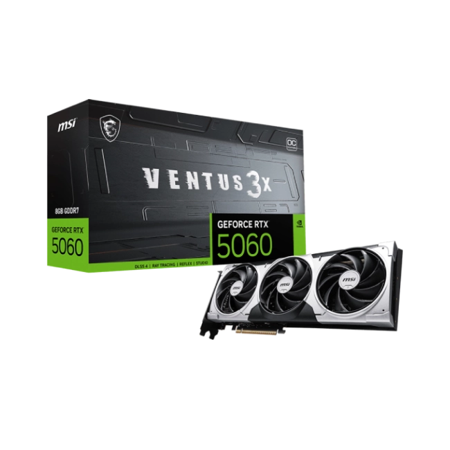MSI - PCI Express - NVIDIA GeForce RTX 5060 - 8G VENTUS 3X OC-10