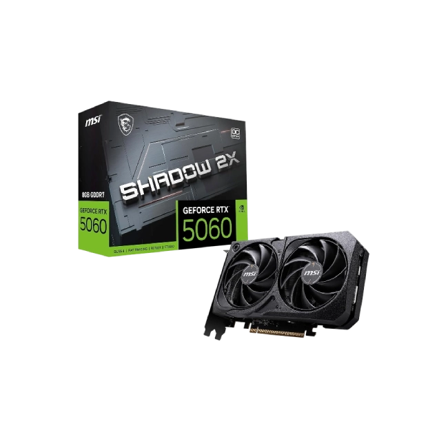 MSI - PCI Express - NVIDIA GeForce RTX 5060 - SHADOW 2X OC-6