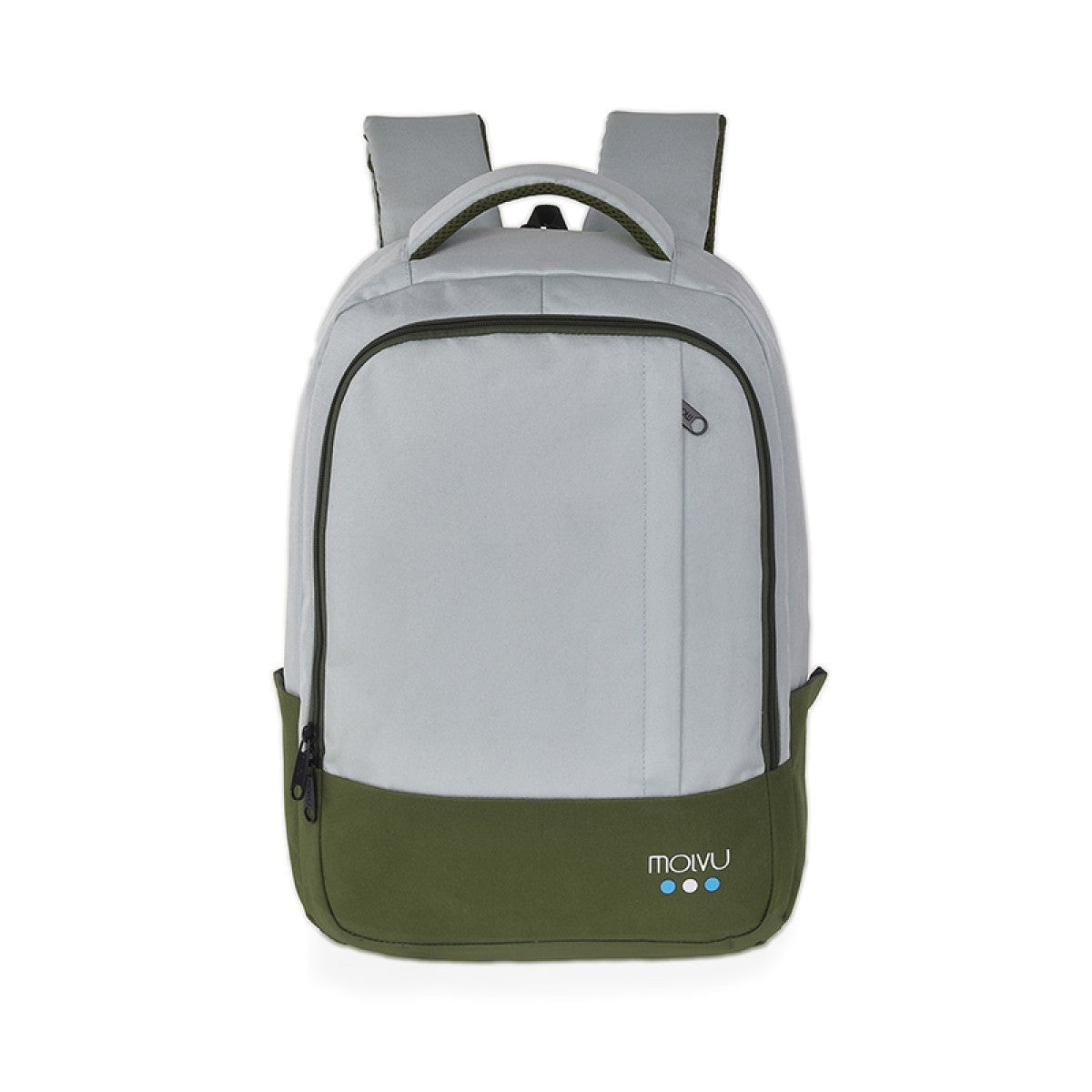 Mochila U2 Verde con Celeste-2