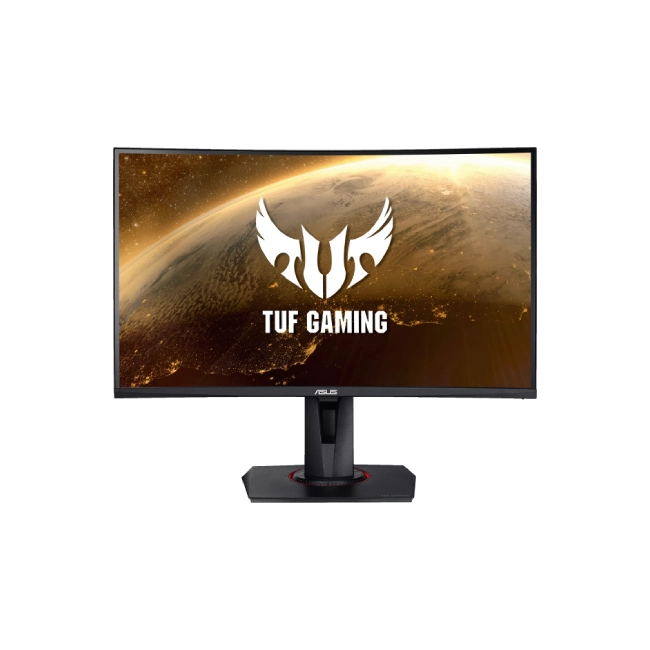 Monitor 27" Asus VG27VQ VA 1920X1080 165Hz 1Ms HDMI DP DVI Curvo Gris Freesync-1