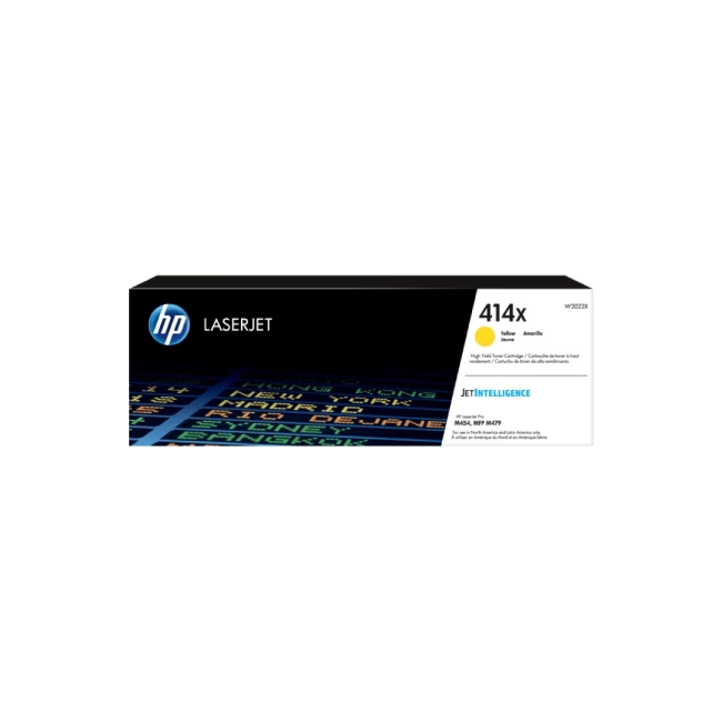 HP 414X Yellow LaserJet Toner Cartridge-2