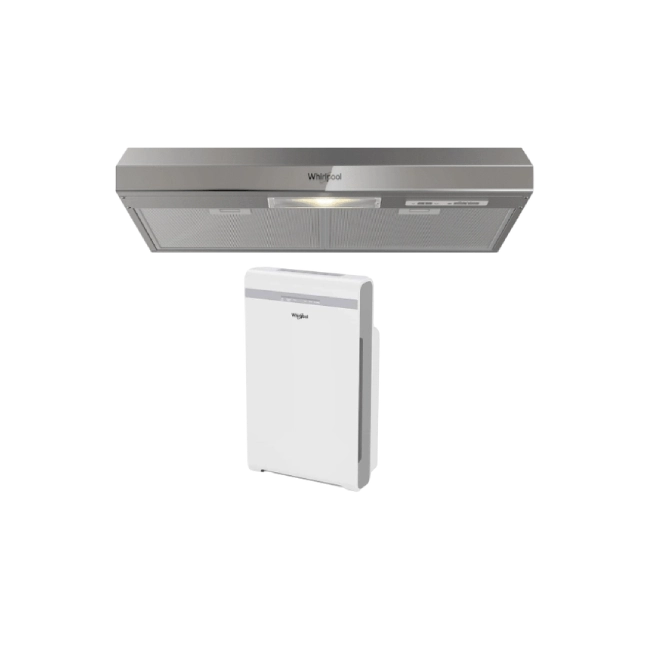 Campana Whirlpool de Pared 76 CM Acero Inoxidable-12