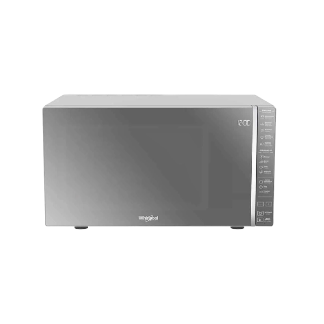 Microondas Whirlpool 30L 1.1 Pies Cubicos Acabado Espejo Color Plateado-10