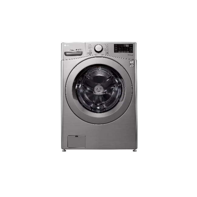 Lavadora Carga Frontal LG WM20VV26W 20 Kg Color Plateado-1