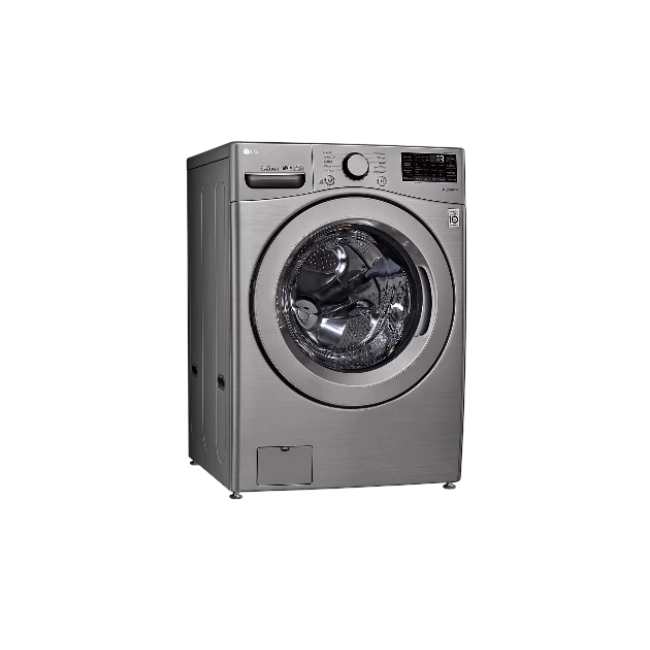 Lavadora Carga Frontal LG WM20VV26W 20 Kg Color Plateado-3