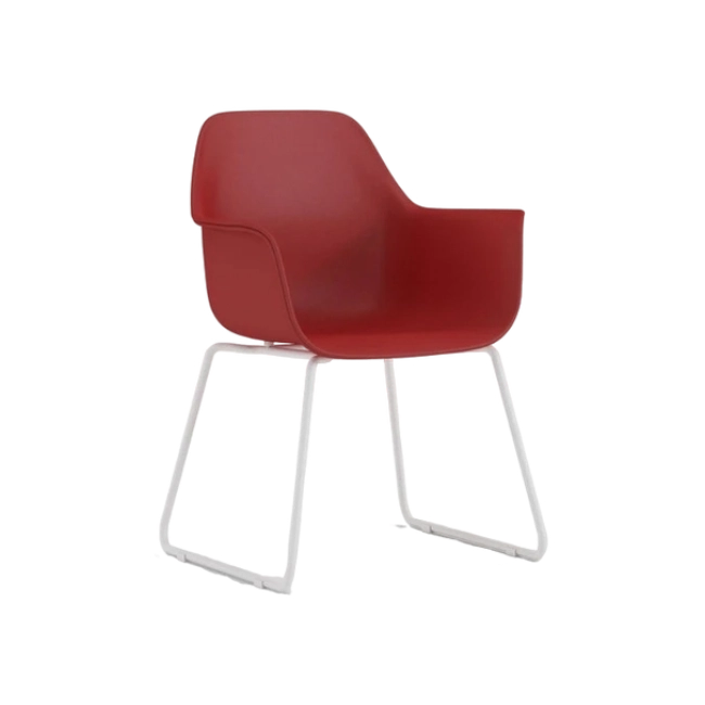 Silla de Espera WRK-KITE-CHAIR-C1 Color Rojo-5