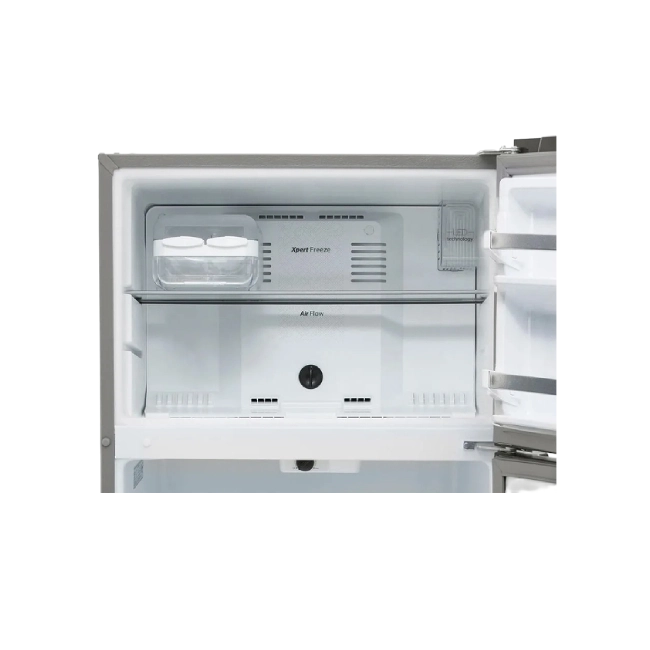 Refrigerador Whirlpool Top Mount 18P³ Puerta Reversible Color Gris-10